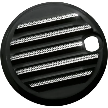 Covingtons Fuel Door in Black Diamond Edge Finish For 2008-2020 FLHT/FLHX/FLTR And H-D FL Trike (Except FLRT) Models (C1127-D)