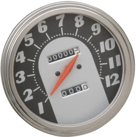 Drag Specialties FL Speedometer 2240:60 62-67 Face For 1985-1986 FXWG, 1984-1990 FXST, FLST With Front-Wheel Drive Speedos Models (72397M-BX33)