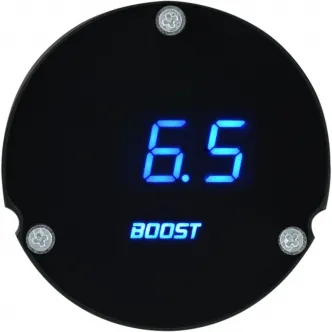 Dakota Digital Boost Gauge MCL-3014 in Black Blue Finish (MCL-3k14-B)