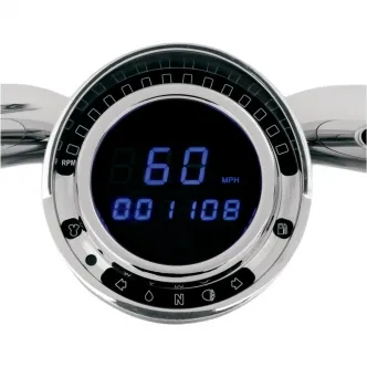 Dakota Digital Big Dog Direct Plug-In Speedometer With Blue LED For Big Dog Models With Factory Tach Ring (BD-140)