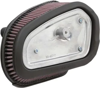 Arlen Ness Big Sucker Air Cleaner Kit With Chrome Backing Plate For Harley Davidson 2017-2020 Harley Davidson Touring Models (18-458)