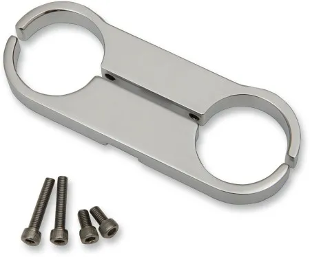 Dakota Digital Gauge Mount 7000 Series in Chrome Finish For 1-1/2 Inch Risers (BKT-5008)