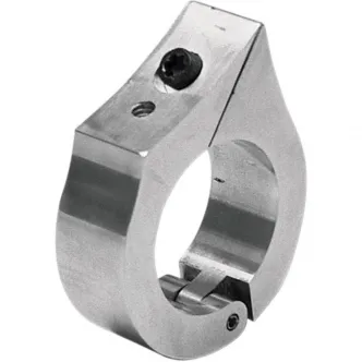 Dakota Digital Handlebar Clamp 3015 Aluminum 1-1/2 Inch in Chrome Finish For Gauge Mount (BKT-3150)