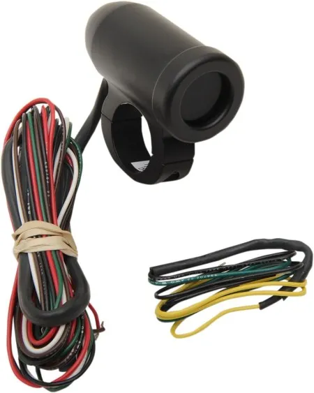 Dakota Digital Gear Indicator in Anodized Black Finish With Blue Display For 1 Inch Handlebars (PGR-1100-K)