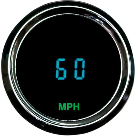 Dakota Digital Speedometer 3013 Aluminium 2-1/16 Inch in Chrome Finish (HLY-3013)