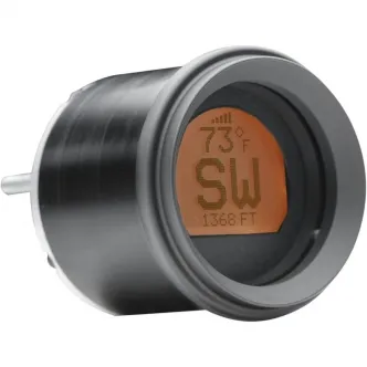 Dakota Digital 2-3/16 Inch Stand-Alone LCD GPS Compasses In Black Finish For 1996-2013 FLHT/FLHX/FLTR Models (MCH-GPS17-K-K)
