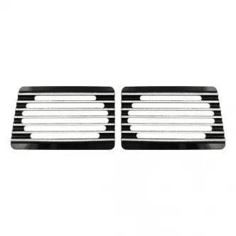 Covingtons Speaker Grills in Finned Diamond Edge; For Cycle Sounds Lids (ARM209359)