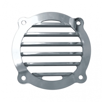 Covingtons Alu Speaker Grills in Small Finned Chrome Finish For 1996-2013 FLHT, FLHTC; 2006-2013 FLHX & Trikes Models (ARM617359)