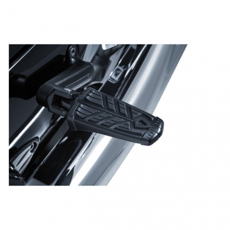 Kuryakyn Splined Peg Adapters For Victory & Indian Motorcycles In Gloss Black (8867)