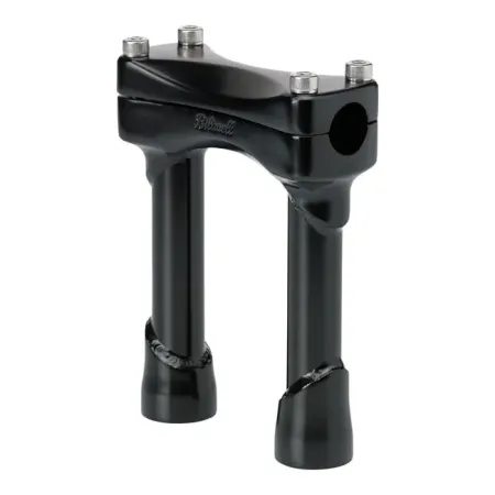 Biltwell Murdock Black 6 Inch Tall Risers For 1 Inch Handlebars (6403-201-06)