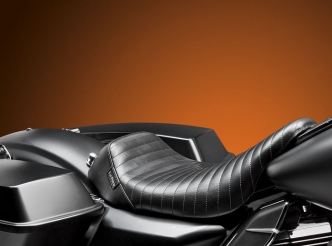 Le Pera Bare Bones Solo Pleated Seat For 2008-2023 Touring Models (LK-005PT)