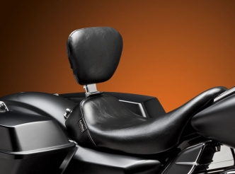 Le Pera Bare Bones Seat with Backrest For 2008-2023 Touring Models (LK-005BR)