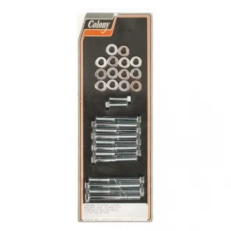 Colony Rocker Box Bolt Kit Hex in Chrome Finish For 1977-1985 XL Models (ARM461989)