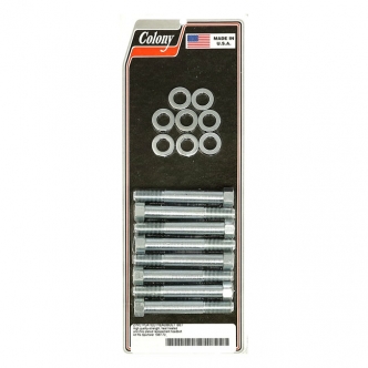 Colony Head Bolt Kit OEM Style Including Washers in ZInc Finish For 1957-1972 XL Models (ARM818929)