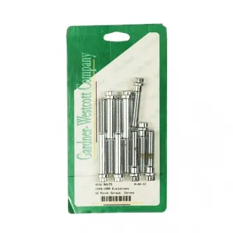 Gardner Westcott Head Bolt Kit, 12 Point No Washers For 1984- Early 1985 Evo B.T. Models (ARM018105)