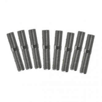 S&S Cylinder Base Stud Set 2.030 Inch OAL For 1930-1984 61/74/80 Inch OHV And SV B.T. Models (31-2328)