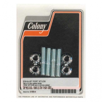 Colony Exhaust Stud Kit For 1984-2023 B.T., 1986-2022 XL, 2008-2012 XR1200, 1987-2010 Buell XB Models (ARM671099)