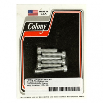 Colony Cam Cover Mount Kit, OEM Style in Zinc Finish For 1970-1980 Shovel Models (ARM807929)