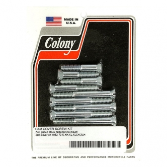 Colony Cam Cover mount Kit, OEM Style in Zinc Finish For 1954-1970 XL Models (ARM907929)