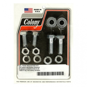 Colony Oil Tank Mount Kit in Zinc Finish For 1936-1957 B.T. Models (ARM966929)