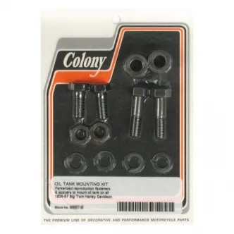 Colony Oil Tank Mount Kit in Black Parkerized Finish For 1936-1957 B.T. Models (ARM529039)