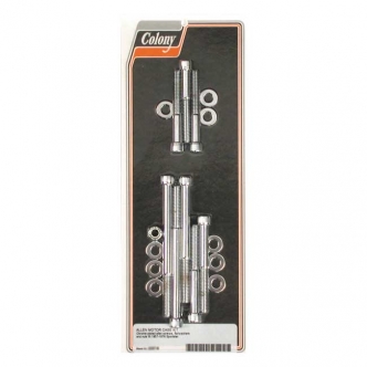 Colony Crankcase Bolt Kit Stock Style in Zinc Finish For 1957-1976 XL Models (ARM072989)