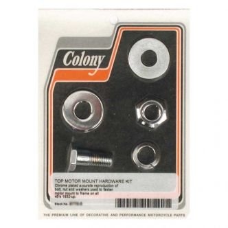 Colony Upper Motor Mount Kit in Chrome Finish For 1932-1973 45 Inch SV Models (ARM576989)