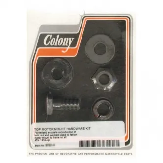 Colony Upper Motor Mount Kit in Black Parkerized Finish For 1932-1973 45 Inch SV Models (ARM776989)