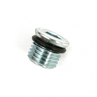 Doss Drain Plug Primary, Magnetic Allenhead 3/8-24 Thread With Magnet Including O-Ring For 2000-2016 Softail oil Tank & Transmission; 2001-2016 Dyna, FLT Transmission; 2007-2016 Softail, Dyna, FLT Primary; 2004-2016 XL Primary Models (ARM654205)