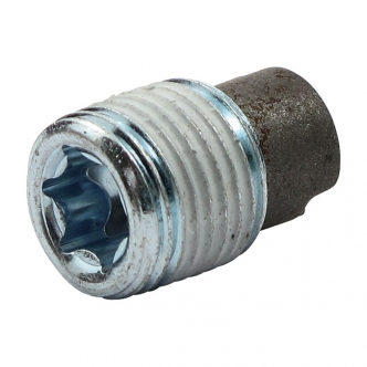 Doss Drain Plug, Magnetic Torx 1/8 Inch-27 N.P.T. For 2000-2016 Softail Oil Tank & Transmission, 2001-2016 Dyna, FLT Transmission, 2007-2016 Softail, Dyna, FLT Primary, 2004-2016 XL Primary Models (Pack Of 5) (ARM554205)