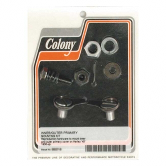 Colony Inner & Outer Primary Mount Kit Reproduction Of OEM Hardware For 1930-1973 45 Inch SV, 1930-1936 VL Models (ARM378989)