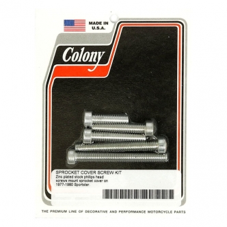 Colony Sprocket CVR Mount Kit, OEM Style in Zinc Finish For 1977-1980 XL Models (ARM617929)