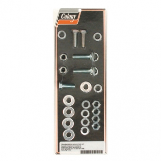 Colony Transmission Mount Kit in Zinc Finish For Late 1977-1986 B.T. (Excluding 1986 FXST) Models (ARM545989)
