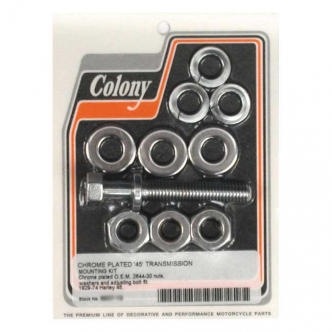 Colony Transmission Mount Kit in Chrome Finish For 1929-1973 45 Inch SV Models (ARM635989)
