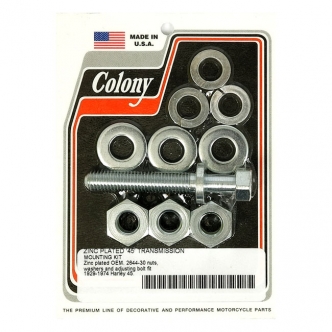 Colony Transmission Mount Kit in Zinc Finish For 1929-1973 45 Inch SV Models (ARM287929)