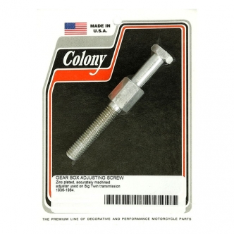 Colony Transmission Adjuster Bolt in Zinc Finish For 1937-1964 All B.T. Models (ARM738929)