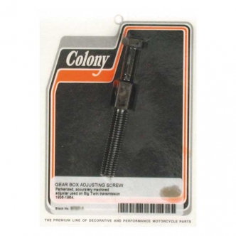 Colony Transmission Adjuster Bolt in Black Parkerized Finish For 1936-1964 All B.T. Models (ARM117989)