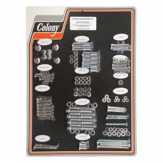 Colony Motor Screw Set OEM Style in Chrome Finish For 1981-1985 XL Models (ARM485989)