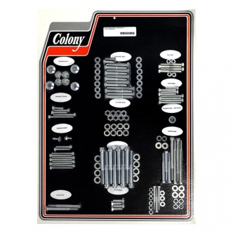 Colony Motor Screw Set OEM Style in Zinc Finish For 1977-1980 XL Models (ARM008929)