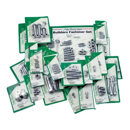 Gardner Westcott Full Allen Motorcycle Set in Chrome Finish For 2004-2008 XL With Dual Disc Models (C-20-66)