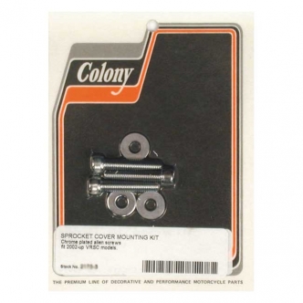 Colony Sprocket Cover Mount Kit in Chrome Allen Finish For 2002-2007 VRSCA Models (ARM962099)