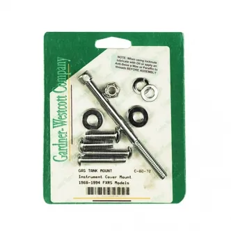 Gardner Westcott Gas Tank Mount Kit, Allen For 1988-1994 FXRS Models (ARM168015)