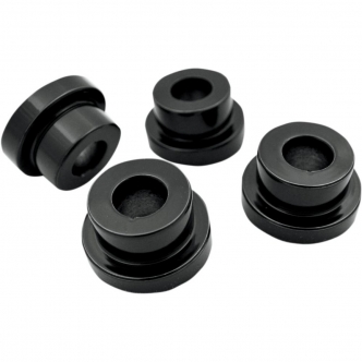 LA Choppers 5 Degree-Triple Tree Riser Angle Adapters in Black Finish For Most 1984-2017 FXD/FXST/FLST And 1986-2003 XL Models (Except 2000-2007 FXSTD, 2008-2012 FXDB) (LA-7400-00B)