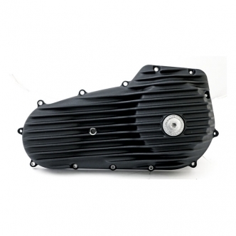 EMD Snatch Softail Primary Cover in Black Cut Finish For 2007-2017 Softail, 2006-2017 Dyna (Excluding Mid Control Models) Models (ARM448469)