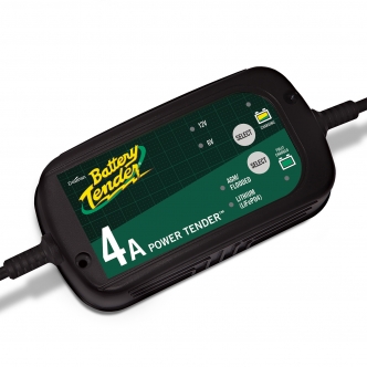 Deltran Battery Tender Power Tender 4 Amp Lead Acid & Lithium Charger With EU Wall Plug (ARM705509)