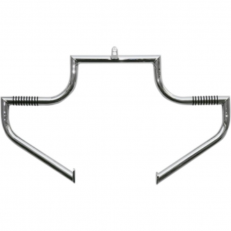 Lindby Highway Bar Footrest Linbar Steel Front in Natural-Chrome Finish For 2015-2020 FLTRX Models (109-1-15)