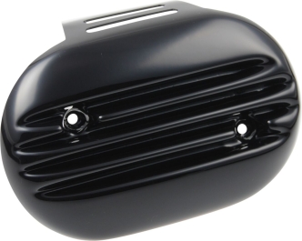 Cult Werk Air Cleaner Cover In Gloss Black For 2018-2023 Softail with 114 Engine With Oval OEM Air Cleaner (HD-BRO041)