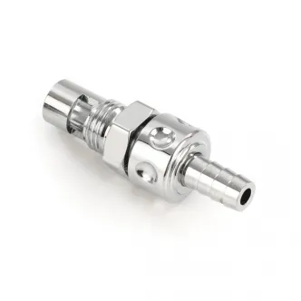 Kustom Tech Petcock in Chrome Finish For S&S Super B Models (11-001)