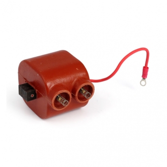 Doss Morris, Magneto Coil 12V in Orange Finish For 1958-1969 XLCH, All Morris & Hunt Magnetos (ARM527105)