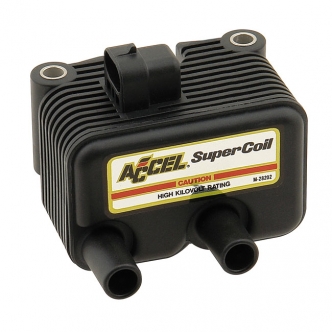 Accel Super Coil 0.5 OHM For 1999-2006 Carburetted Twin Cam (Excluding 1999-2001 FLHT), 2004-2006 XL Models (140409)
